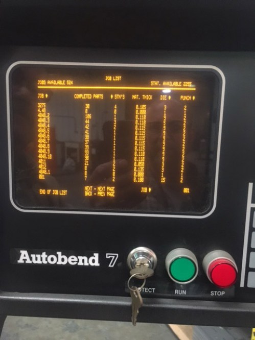 RR 442 Promecam RG-103 Press Brake, a